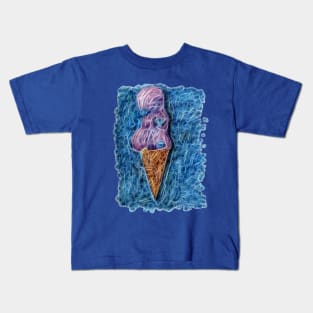 Blueberries Icecream Kids T-Shirt